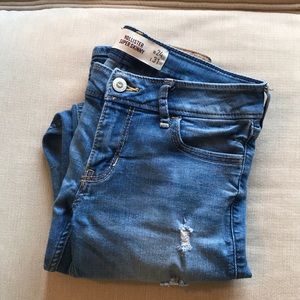 Hollister low rise skinny jeans